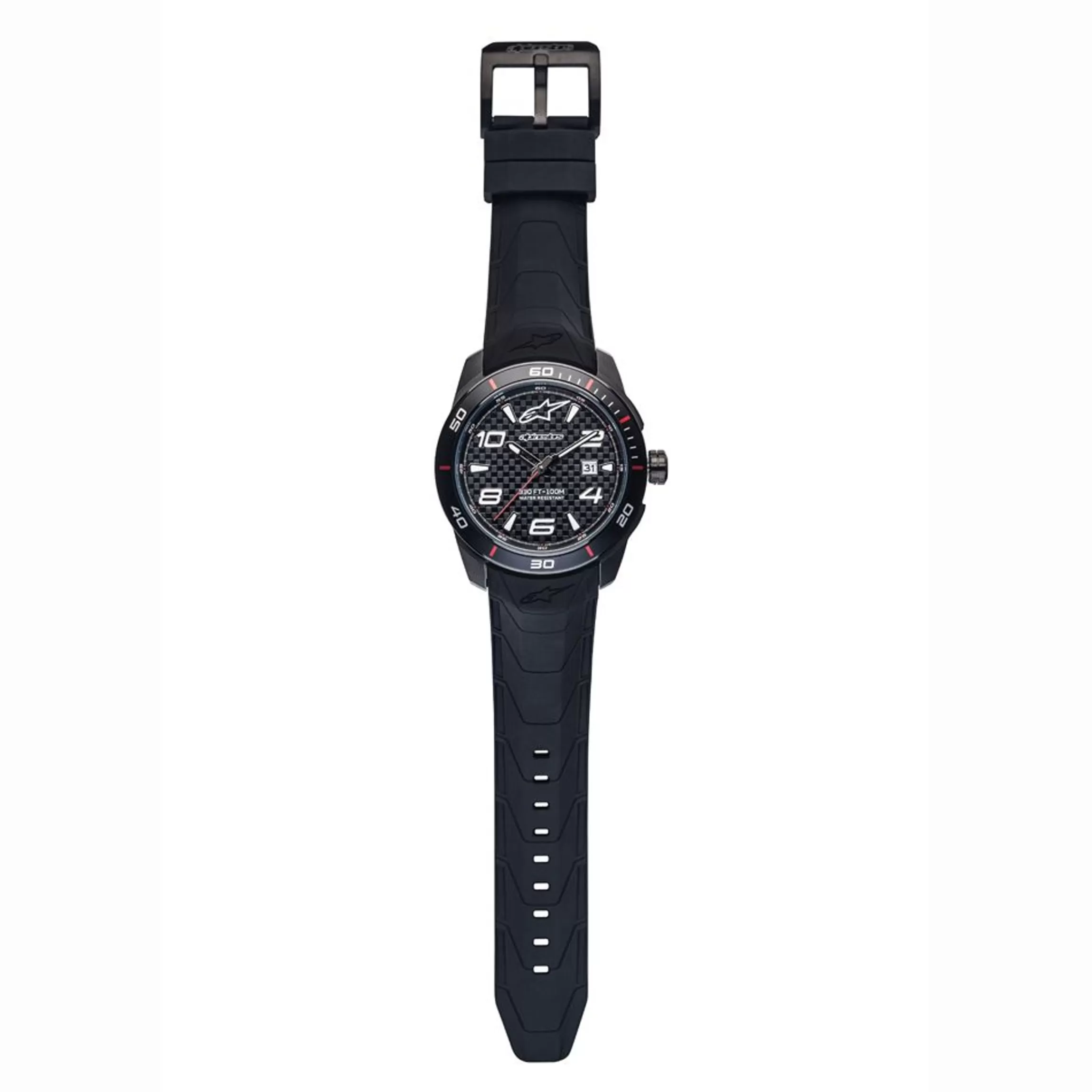 Alpinestars Tech Watch 3H Black Silicon-Black/Black Shop