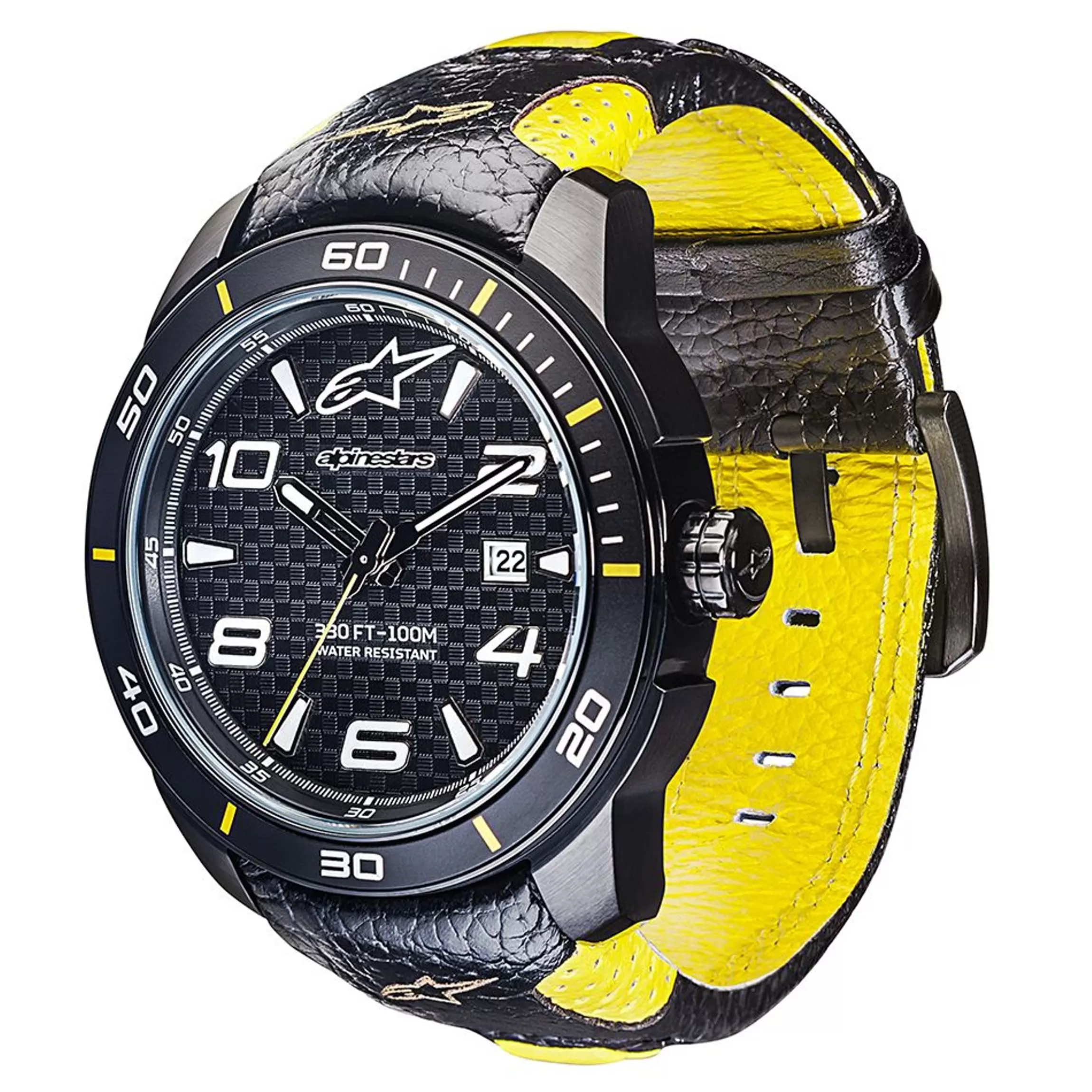 Alpinestars Tech Watch 3H Black Yellow-Black/Yellow Best