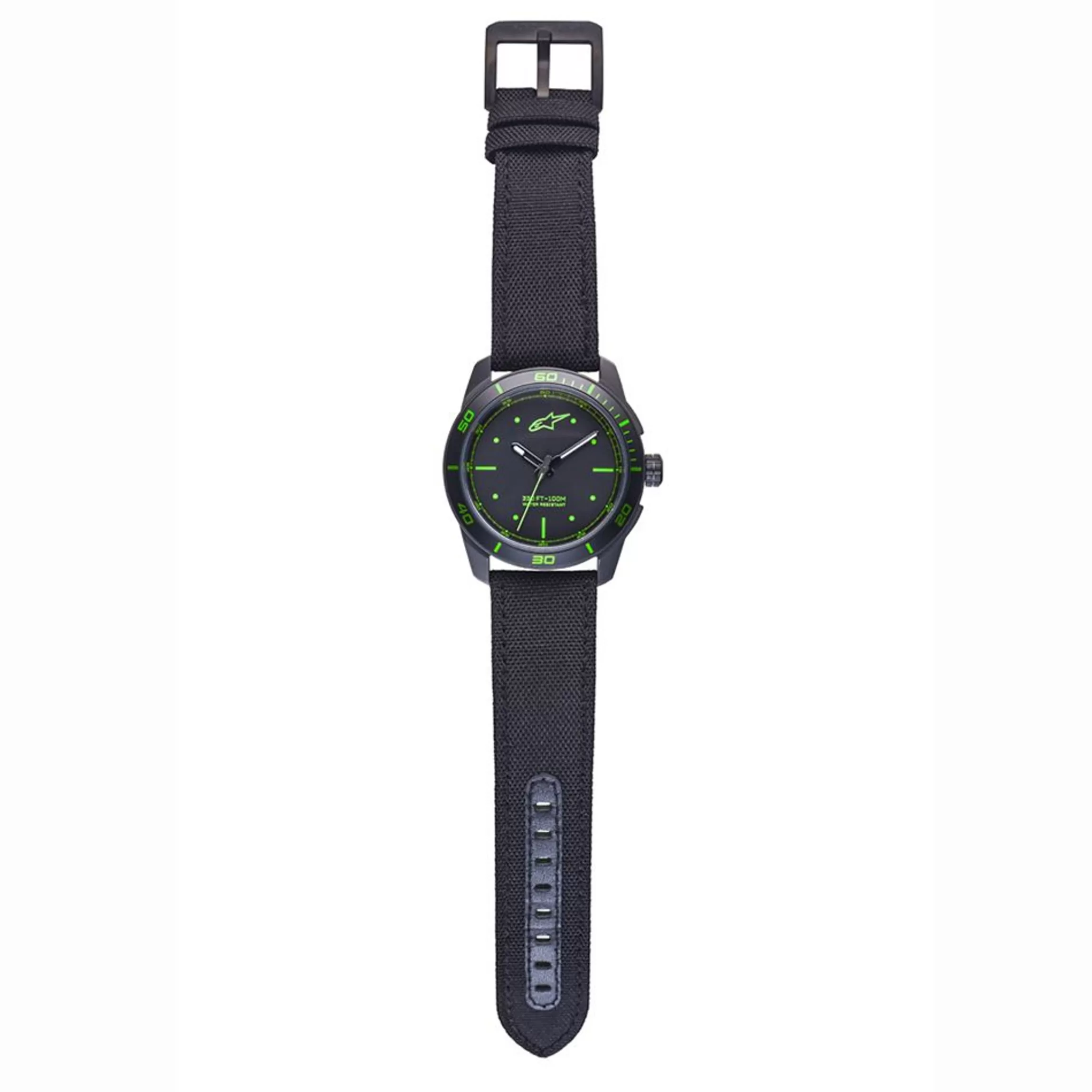 Alpinestars Tech Watch 3H Black-Black/Green Best