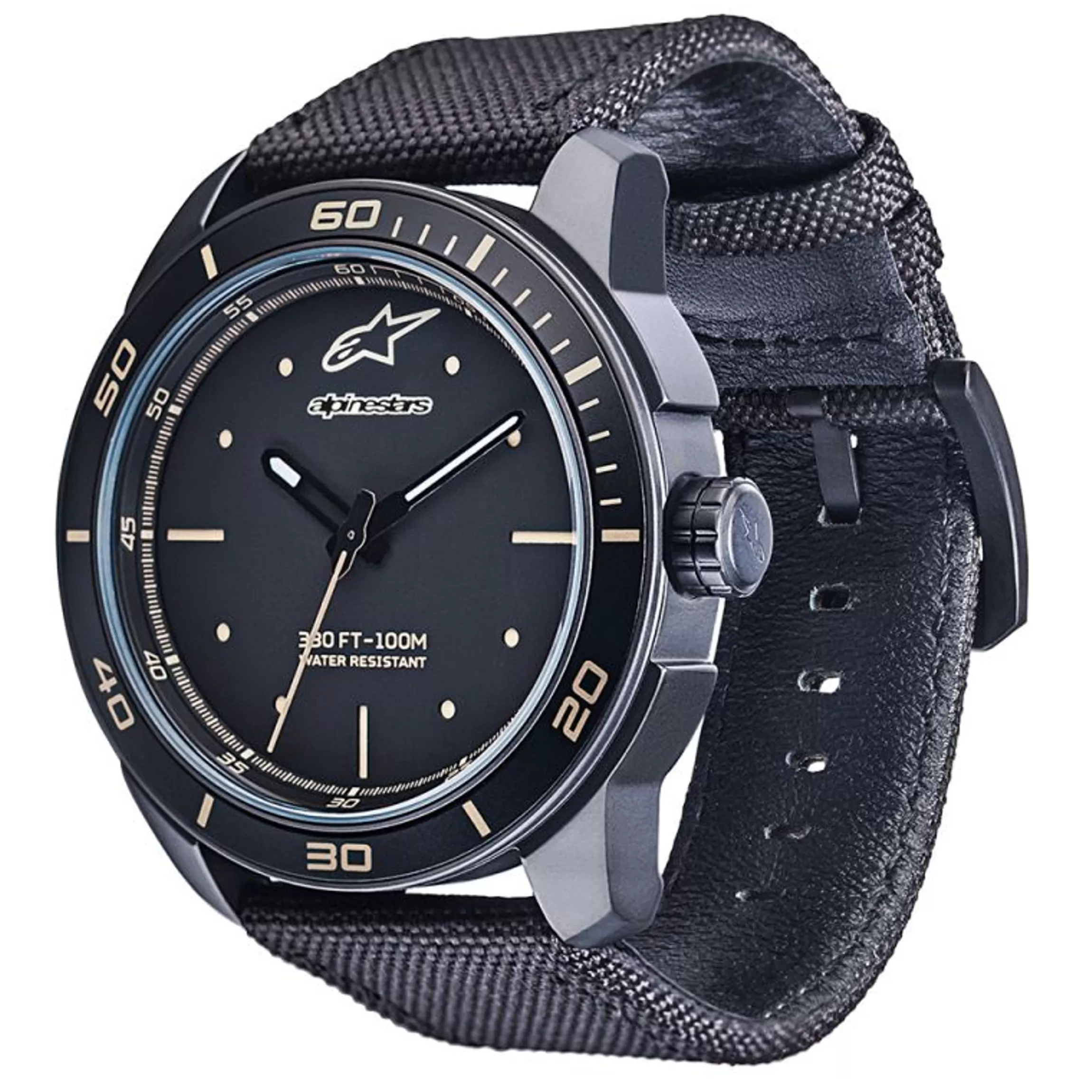 Alpinestars Tech Watch 3H Matt Black Leather-Black Matte/Black Store