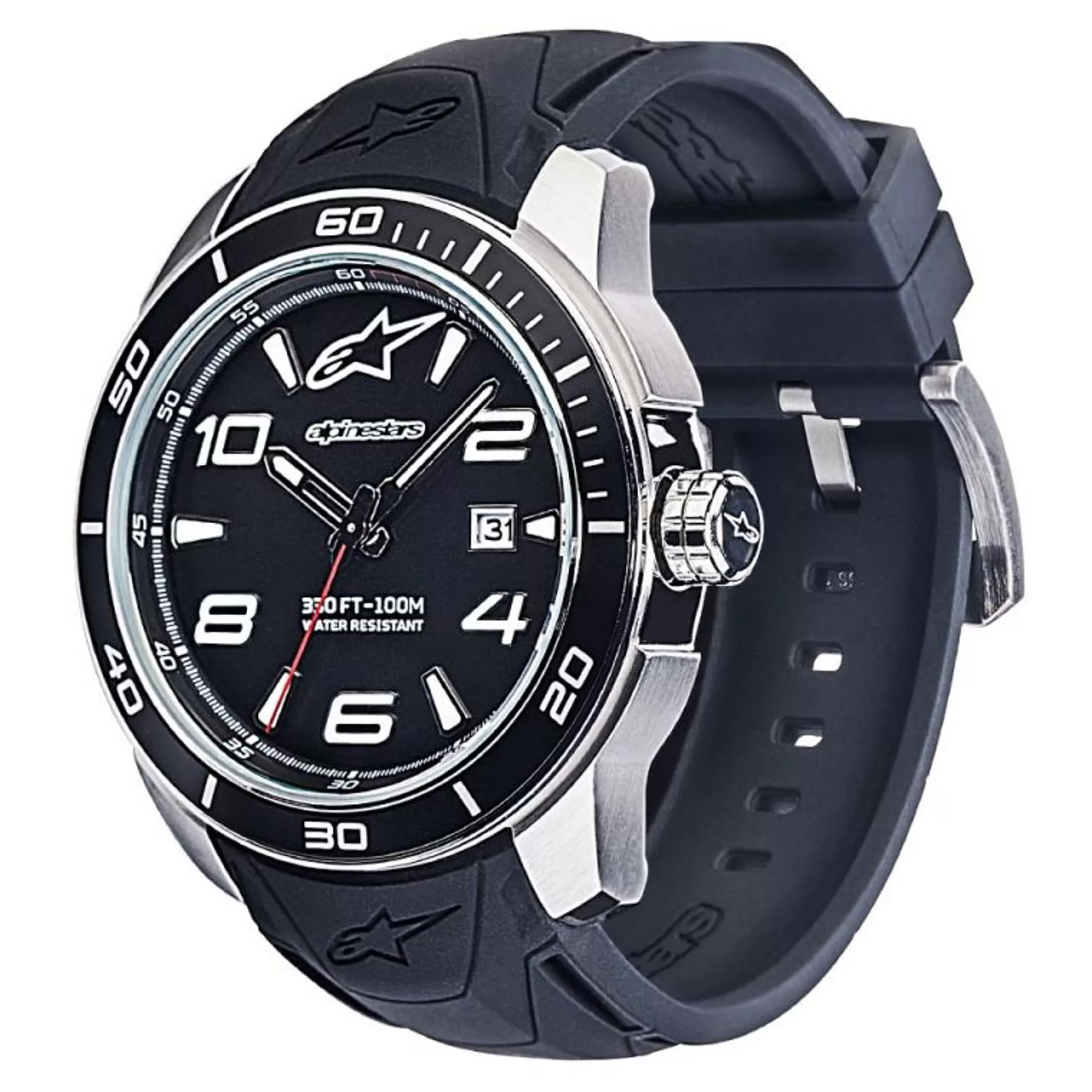 Alpinestars Tech Watch 3H Steel Silicon Steel-Black/Steel Clearance